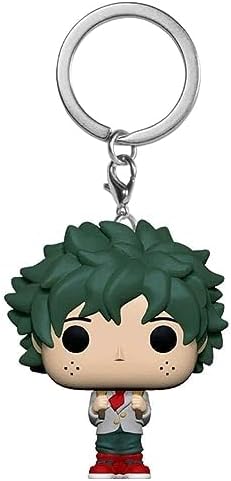 Funko Pop Keychain My Hero Academia - Deku in School Uniform Multicolor 2 inches