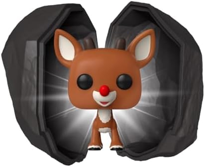 Funko Pocket POP Coal Rudolph One Random Pocket POP Per Transaction