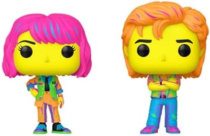 Funko POP TV Stranger Things Robin Steve Black Light Vinyl Figures - 2pk 2024 Target Con