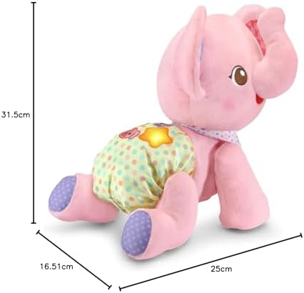 VTech Baby Explore and Crawl Elephant Pink