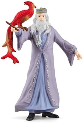Schleich Wizarding World of Harry Potter 2-Piece Set with Albus Dumbledore Fawkes