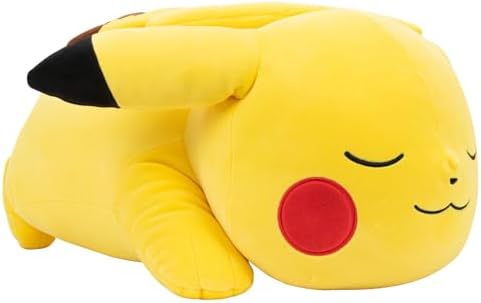 Pokemon Pikachu Sleeping Plush - 18-Inch Premium Plush in Sleeping Pose