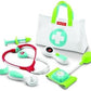 Fisher-Price Preschool Pretend Play Medical Kit 7-Piece Doctor Bag for Ages Years