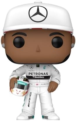 Funko POP Racing Racing - Lewis Hamilton with Helmet - Mercedes-Benz - Collectable Vinyl Figure