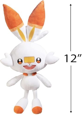 Pokemon 12 Large Scorbunny Plush