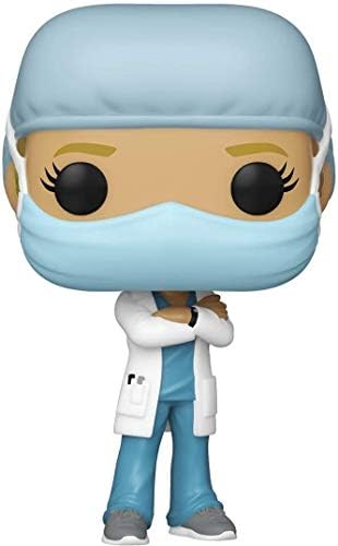 Funko Pop Heroes Front Line Worker- Female Hospital Worker 1 1 PopShield Pop Box Protector