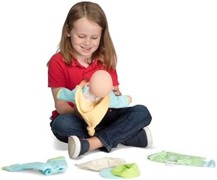 Melissa & Doug Melissa Doug Mine to Love Mix Match Playtime Doll