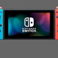 Nintendo Switch with Neon Blue and Neon Red JoyaCon