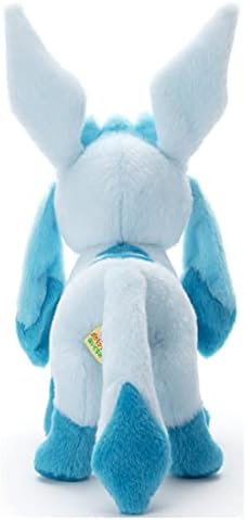Pokemon Lets Play Plush Toy Glaceon Width Approx. 8.7 inches 22 cm