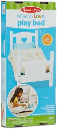 Melissa & Doug Melissa Doug Mine to Love Wooden Play Bed for Doll