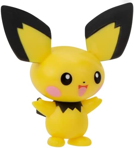 Pokemon Select Evolution 3 Pack - Features 2-Inch Pichu and Pikachu and 3-Inch Raichu