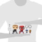 Funko POP Marvel Civil War Hawkeye Spiderman Iron Man Captain America Keychain