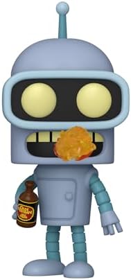 Funko Pop TV Futurama - Bender - 16 Odds of Getting The Rare Chase Variant - Glow in The