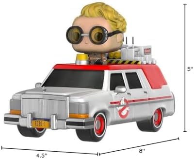 Funko POP Rides Ghostbusters 2016 - Ecto-1 Action Figure with Jillian Holtzmann