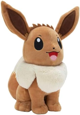 Pokemon PKW3105 - 30 cm Plush - Eeve Official Pokemon Plush