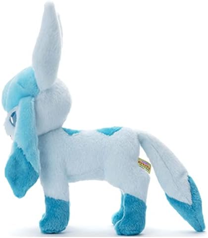 Pokemon Lets Play Plush Toy Glaceon Width Approx. 8.7 inches 22 cm