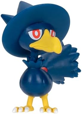 Pokemon PKW3895 Battle Figure Set - Eeve Kramurx Schillok Official Figures Set