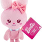 Barbie Stuffed Animal 7-inch Pet Bunny Plushie with Glitter Collar