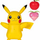 Pokemon Train and Play Deluxe Pikachu - 4.5-Inch Pikachu Figure with Lights Sounds and