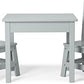 Melissa & Doug Melissa Doug Solid Wood Table and 2 Chairs Set - Light Finish Furniture