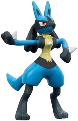 Pokemon Battle Figure 3 Pack - Features 2-Inch Snivy and Pawmi and 3-Inch Lucario Battle