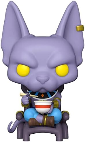 Funko Dragon Ball Super Pop Animation Beerus Eating Noodles Vinyl Figure Hot Topic
