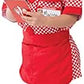 Melissa & Doug Melissa Doug unisex-children Server Role Play Costume Dress-Up Set With