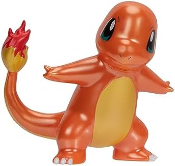 Pokemon Select Metallic Battle Pack - Four 3-inch Battle Figures with Special Metallic