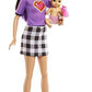 Barbie Skipper Babysitters Inc Set with Blonde Doll in 'Girl Power' Top Baby Doll 4