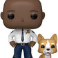 Funko POPBuddy Brooklyn Nine Nine - Captain Ray Holt with Cheddar - Collectable Vinyl Figure