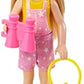 Barbie It Takes Two Caping Playset with Blonde Chelsea Small Doll Owl Sleeping Bag
