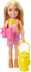 Barbie It Takes Two Caping Playset with Blonde Chelsea Small Doll Owl Sleeping Bag