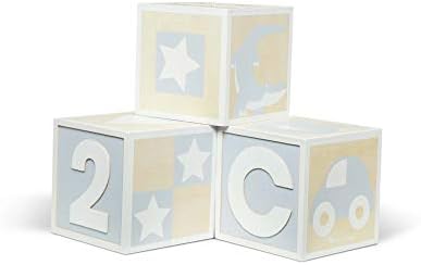 Melissa & Doug Melissa Doug Jumbo ABC-123 Blocks - Natural