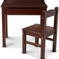 Melissa & Doug Melissa Doug Wooden Lift-Top Desk Chair - Espresso
