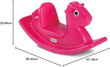 Little Tikes Rocking Horse Blue 33.00 L x 10.00 W x 17.50 H Inches