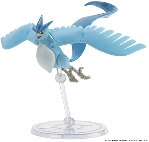 Pokemon Articuno Super-Articulated 6-Inch Figure - Collect Your Favorite Pokemon Figures