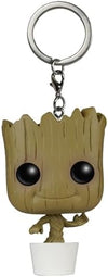Funko Pocket POP Keychain Baby Groot - Guardians of The Galaxy Novelty Keyring - Mini