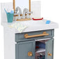 Little Tikes First Bathroom Sink with Real Working Faucet Pretend Play for 12 Bathroom