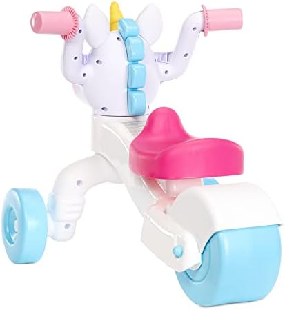 Little Tikes Go Grow Unicorn Indoor Outdoor Ride-On Scoot for Preschool Toddlers and