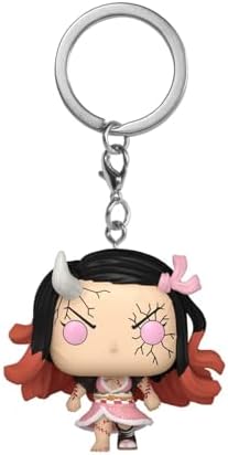 Funko POP Keychain DS - Nezuko Kamado - Demon Form - Demon Slayer Novelty Keyring -