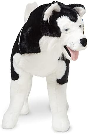 Melissa & Doug Melissa Doug Giant Siberian Husky - Lifelike Stuffed Animal Dog over 2