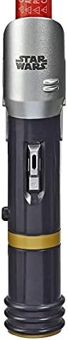 STAR WARS Lightsaber Academy Level 1 Red Lightsaber Toy with Light-Up Extendable Blade