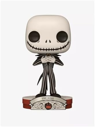 Funko The Nightmare Before Christmas Jack Skellington As The King Vinyl Figure Pop 1401