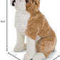 Melissa & Doug Melissa Doug Giant English Bulldog - Lifelike Stuffed Animal nearly 2 feet