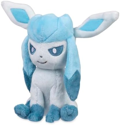 Pokemon Center Glaceon Sitting Cuties Plush - 7 in.