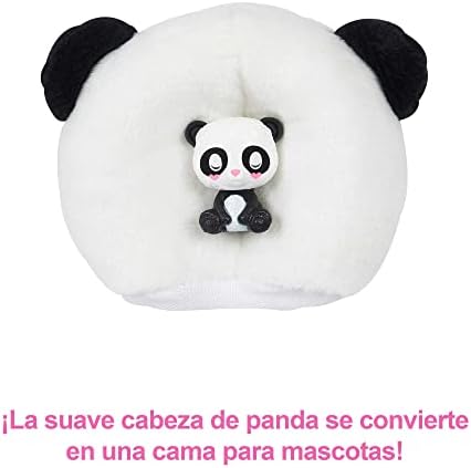 Barbie Cutie Reveal Doll Panda Plush Costume 10 Surprises Including Mini Pet Color Change