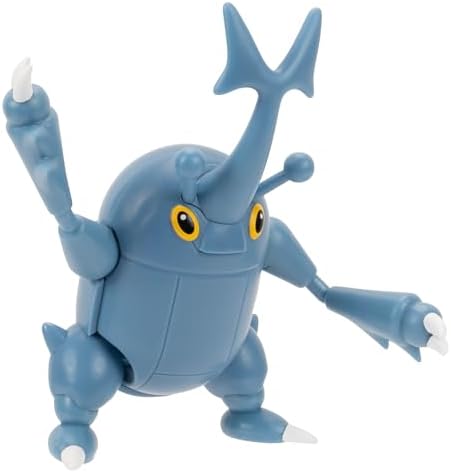 Pokemon PKW3420 Battle Feature Figure - Scaraborn Official Articulated Figure 11.5 cm