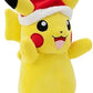 Pokemon PKW3376-20 cm Winter Plush - Pikachu with Christmas Hat Official Plush