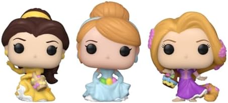 Funko Pocket Pop Easter 3-Pack - Belle Cinderella Rapunzel