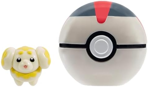 POKEMON Clip N GO FIDOUGH and Timer Ball